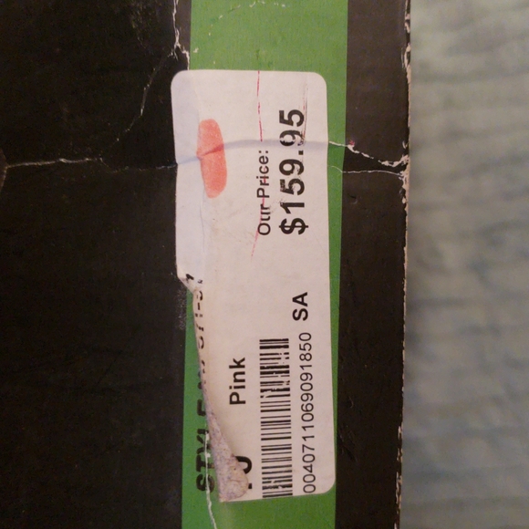 BRAND NEW PINK SATIN DIAMOND STUDDED PLATFORMS FROM ZIGI NEW YORK!!! - Picture 8 of 8